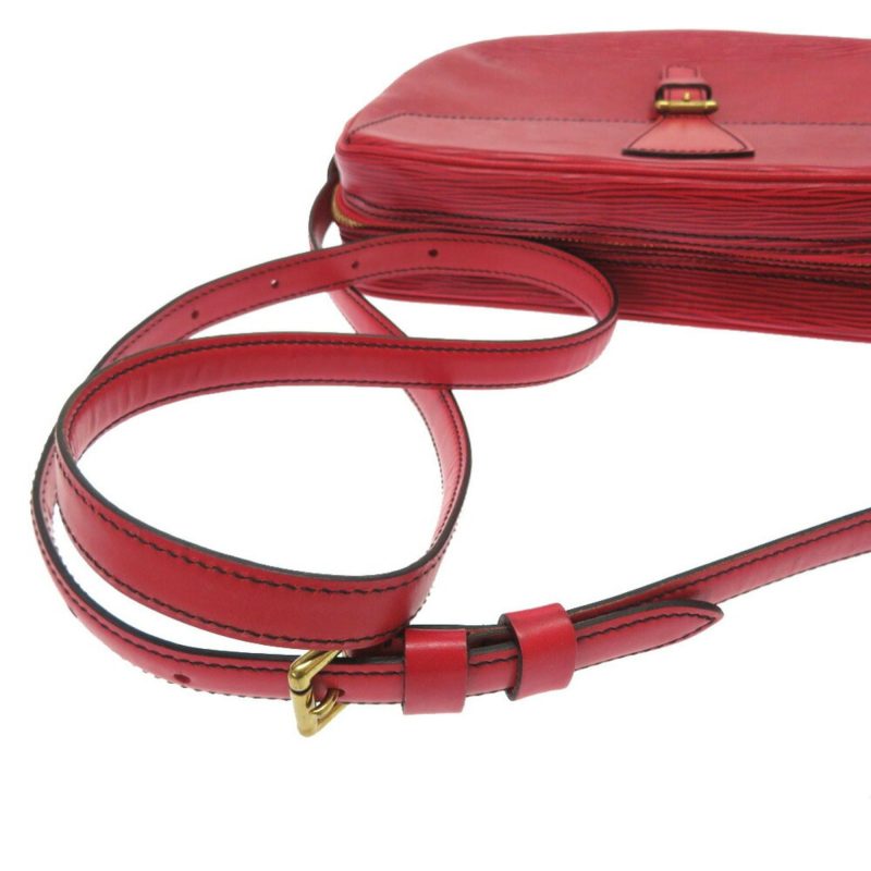 Louis Vuitton Epi Genefille Castile Red M52157 Shoulder Bag 0149 LOUIS VUITTON - Logoexplore - Image 6
