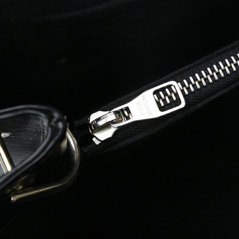 LOUIS VUITTON Epi Kleber MM Handbag Shoulder Bag M51323 Noir Black Leather Ladies - Logoexplore - Image 7