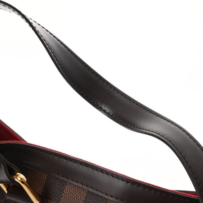 LOUIS VUITTON Damier Hampstead PM Brown N51205 Women's Canvas Handbag - Logoexplore - Image 10