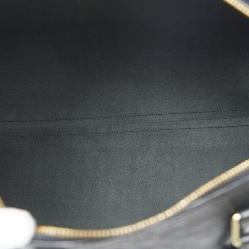 LOUIS VUITTON Epi Speedy 35 Handbag Boston Bag M42992 Noir Black Leather Ladies - Logoexplore - Image 8