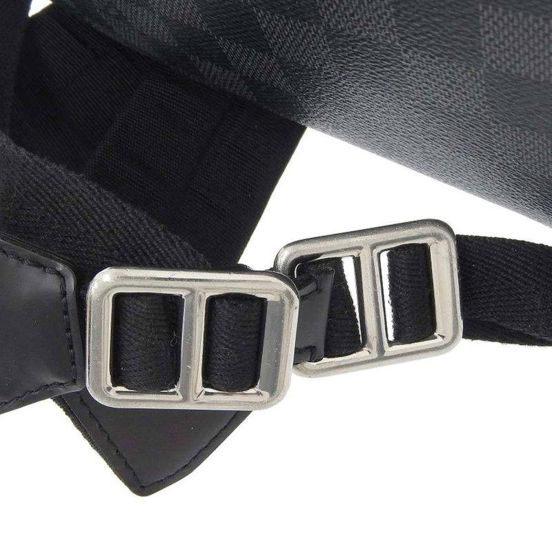 Louis Vuitton Damier Graphite Josh Christopher Nemeth Rope Pattern Backpack N41712 - Logoexplore - Image 5