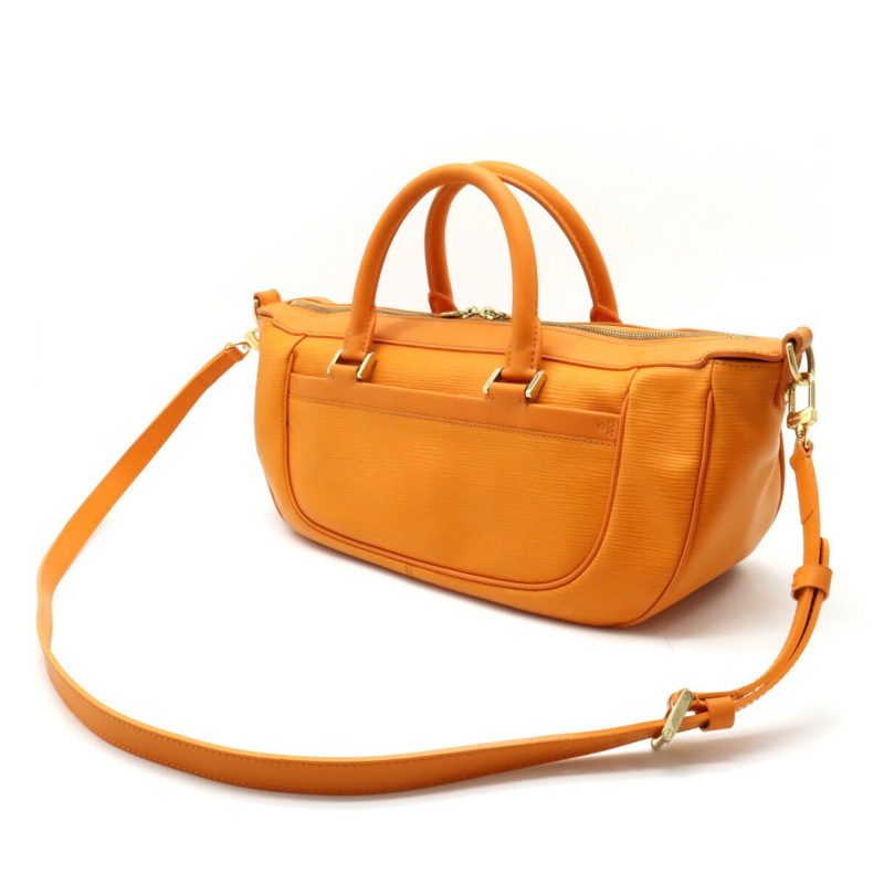 LOUIS VUITTON Epi D'Anura MM Handbag Shoulder Bag Mandarin Orange M5910H - Logoexplore - Image 2