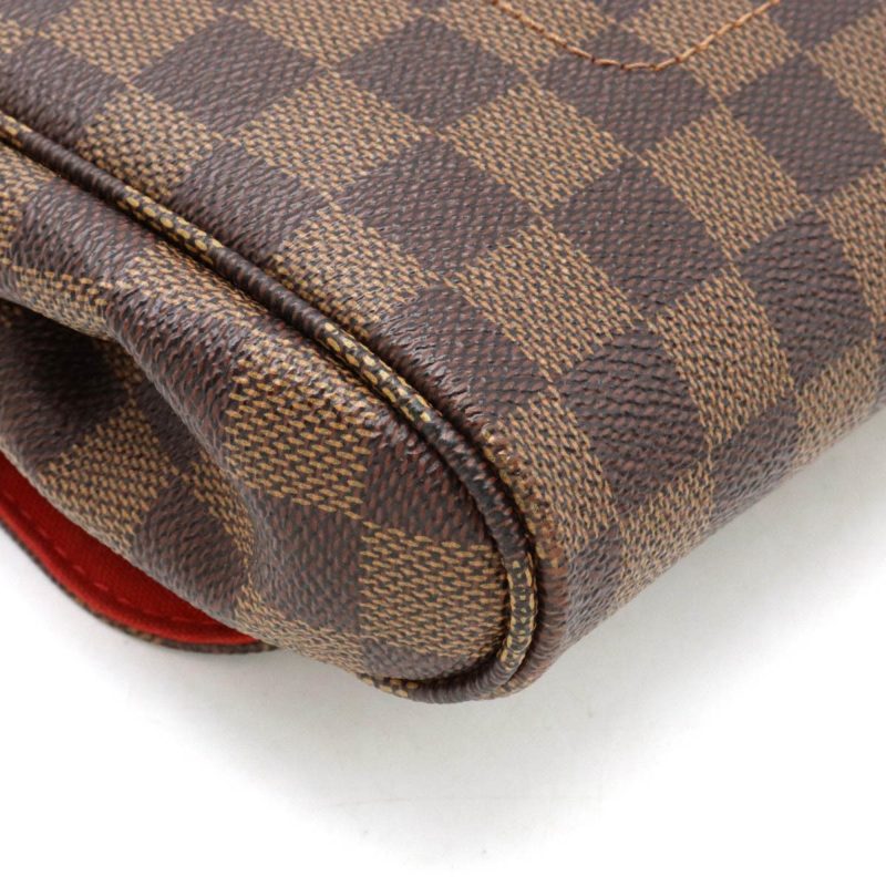 LOUIS VUITTON Damier Favorite MM Shoulder Bag Clutch N41129 - Logoexplore - Image 3