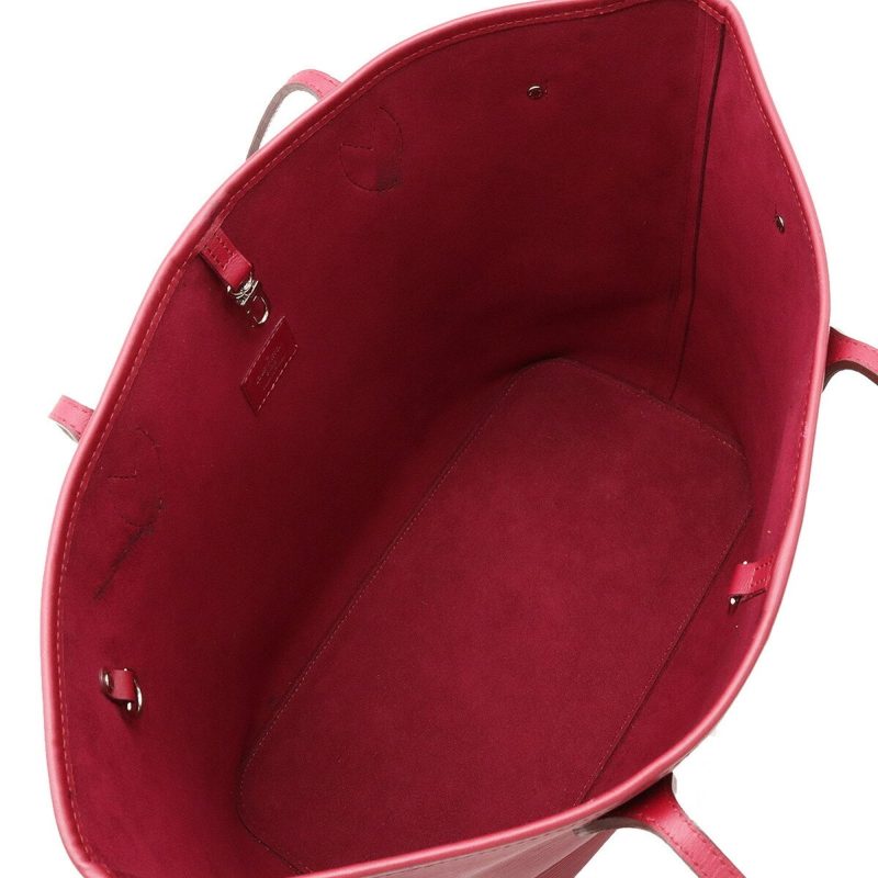LOUIS VUITTON Epi Neverfull MM Tote Bag Shoulder Fuchsia Pink M40882 - Logoexplore - Image 5
