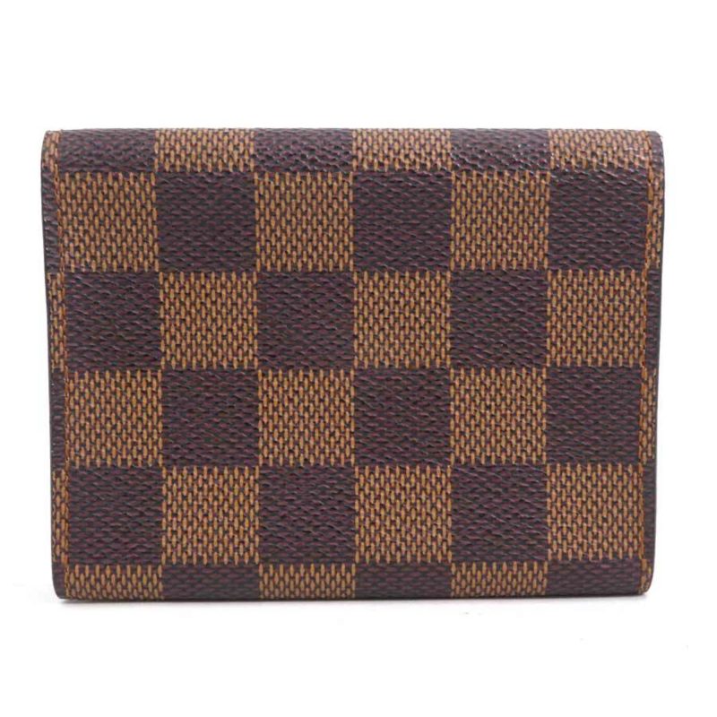 LOUIS VUITTON Card Case Damier Anvelop Carte de Visite Canvas Brown Unisex N62920 - Logoexplore - Image 2