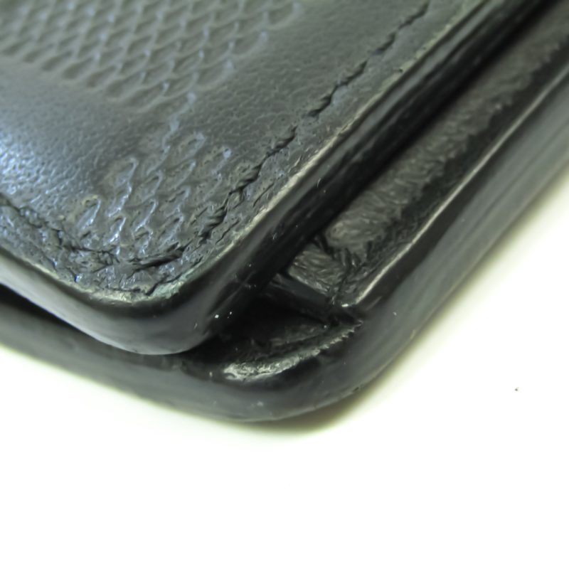 Louis Vuitton Damier Infini Brazza Wallet N63010 Men's Damier Infini Long Wallet (bi-fold) Onyx - Logoexplore - Image 6