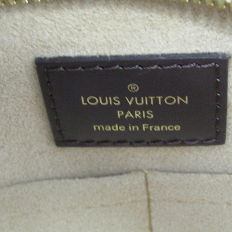 LOUIS VUITTON Damier Jersey N44022 Women's Tote Bag Cream,Ebene - Logoexplore - Image 8