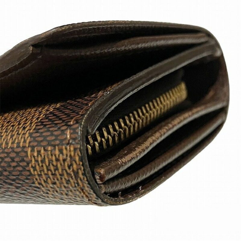 LOUIS VUITTON Damier Portefeuille Tresor N617362 Bifold Wallet Unisex - Logoexplore - Image 3