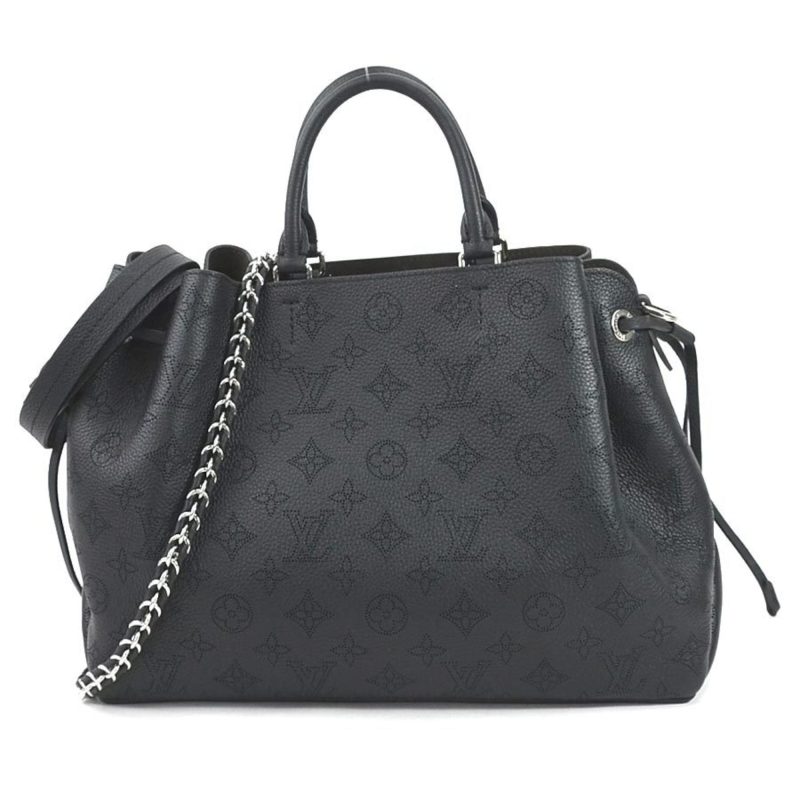 LOUIS VUITTON Handbag Mahina Bella Tote Monogram Noir Ladies M59200 99530f - Logoexplore
