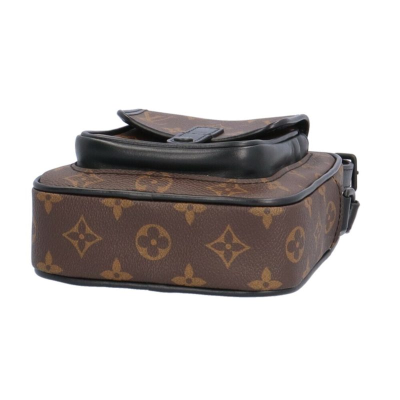 LOUIS VUITTON Crust Fur Wearable Monogram Macassar Shoulder Bag M69404 Brown Unisex - Logoexplore - Image 5
