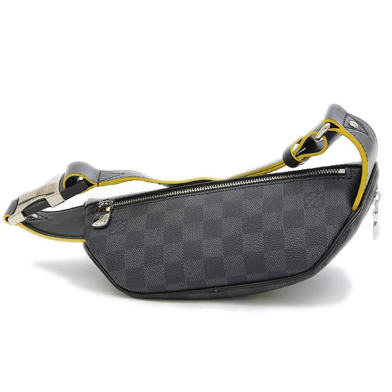 Louis Vuitton Damier Graphite Bum Bag Logo Print Body N40276 Men's - Logoexplore - Image 7