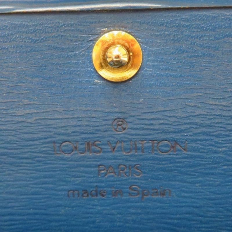 LOUIS VUITTON Epi Pochette Porto Mone Credit M63565 Long Wallet Bifold Unisex - Logoexplore - Image 4