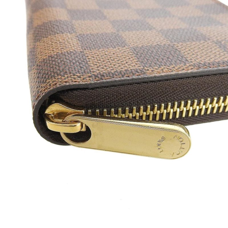 Louis Vuitton Damier Ebene Zippy Wallet Round Zipper Long N41661 - Logoexplore - Image 5