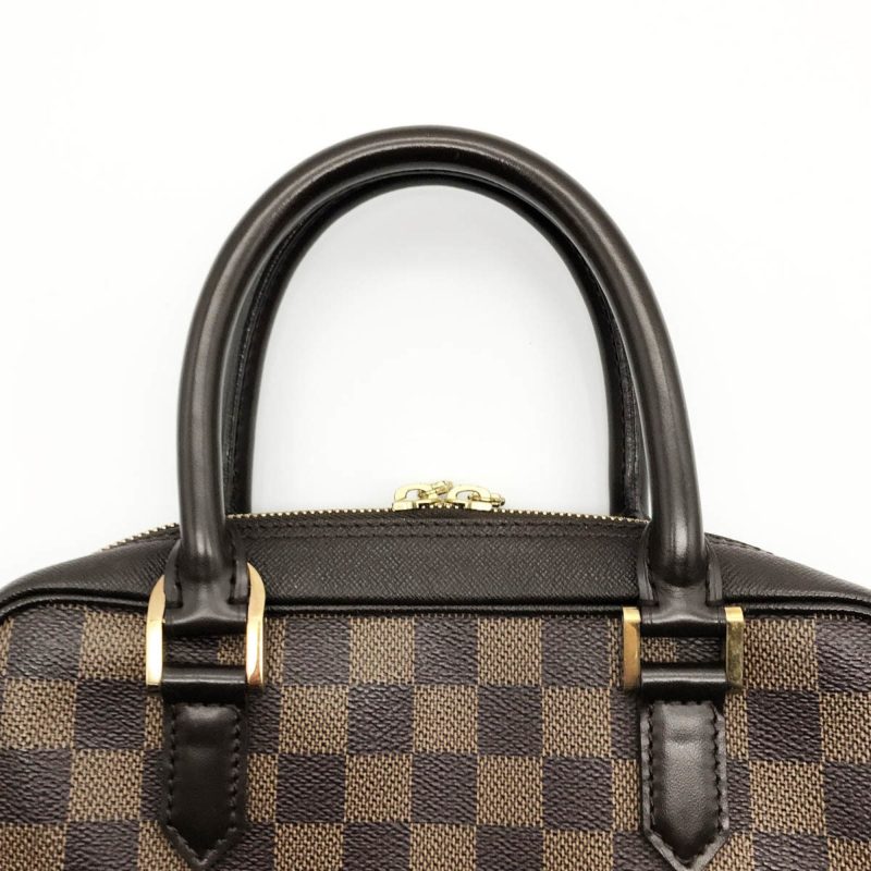 LOUIS VUITTON Brera Damier Tote Bag Handbag Brown PVC Women's Men's Fashion N51150 - Logoexplore - Image 8
