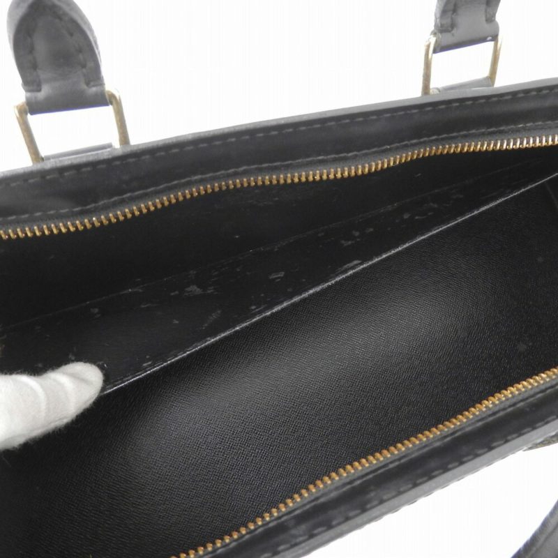 Louis Vuitton Epi Sac Triangle Handbag Noir M52092 - Logoexplore - Image 8