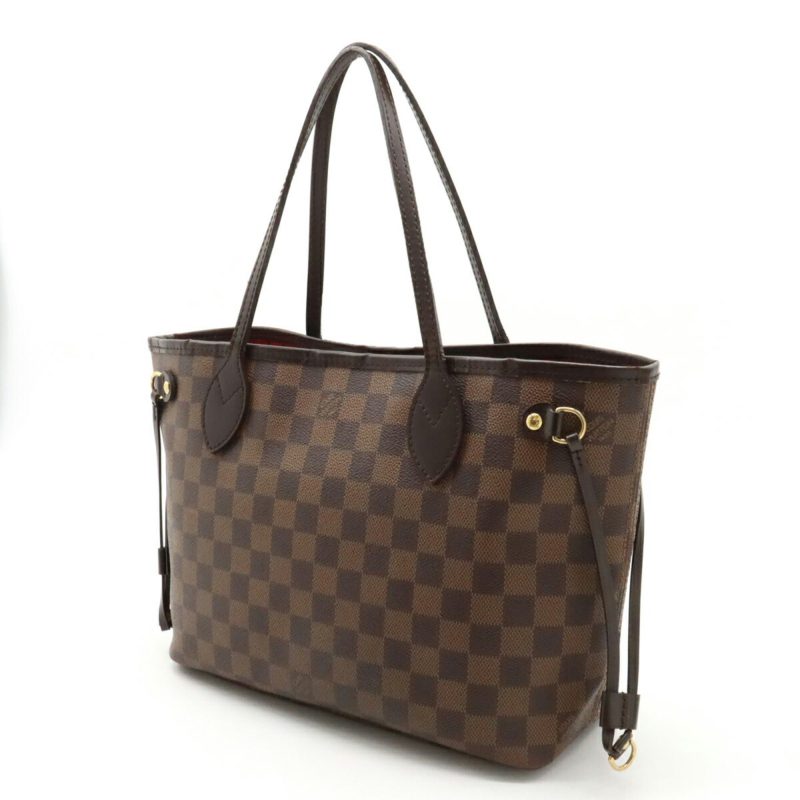 LOUIS VUITTON Damier Neverfull PM Tote Bag Shoulder Handbag N51109 - Logoexplore - Image 2