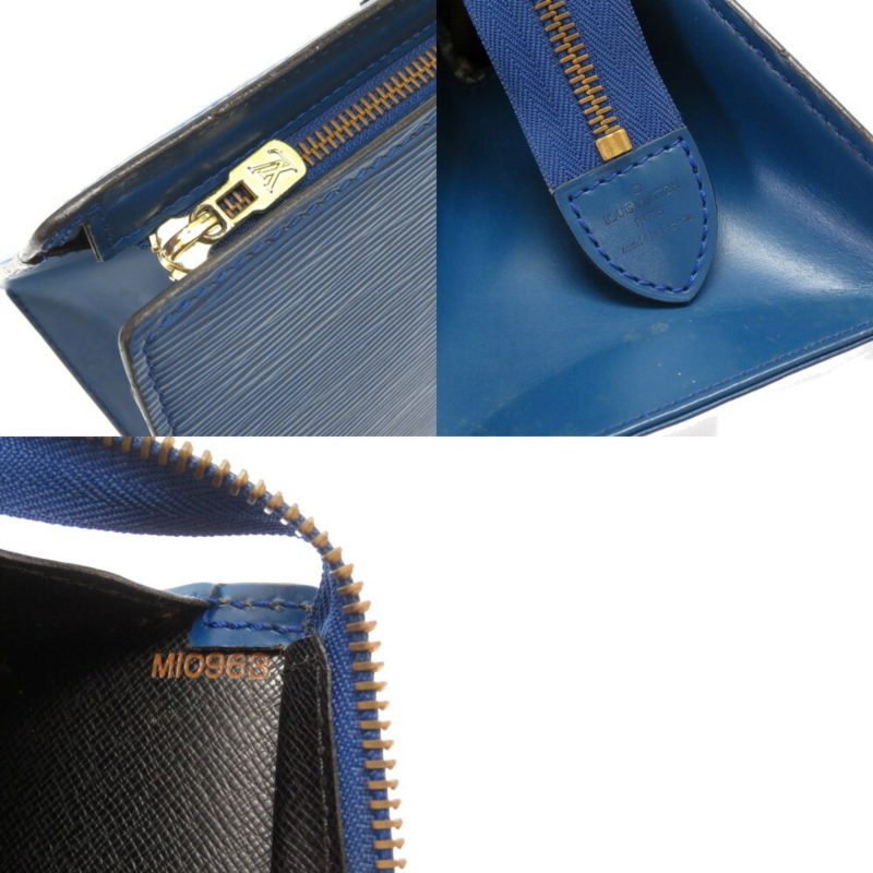 Louis Vuitton Episac Triangle Blue M52095 Handbag Bag 0165 LOUIS VUITTON - Logoexplore - Image 10