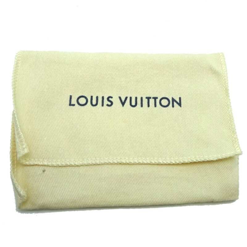 LOUIS VUITTON Discovery Women's/Men's Tri-fold Wallet M67629 Taigarama Jaune [Yellow] - Logoexplore - Image 9