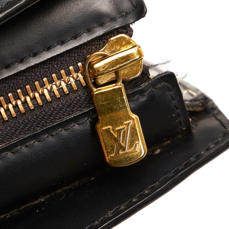 Louis Vuitton Epi Riviera Handbag M48182 Noir Leather Ladies LOUIS VUITTON - Logoexplore - Image 7