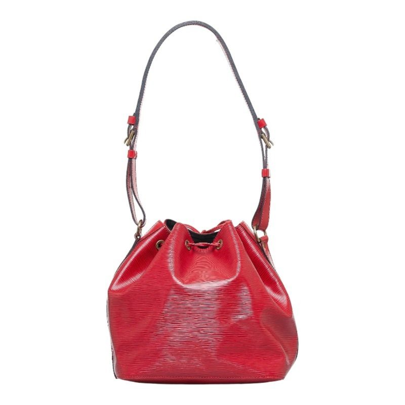 LOUIS VUITTON Epi Petinoe Shoulder Bag M44107 Castilian Red Leather Women's - Logoexplore - Image 3