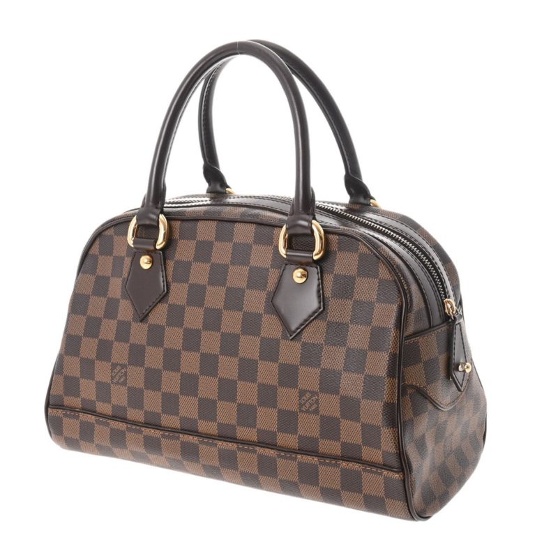 LOUIS VUITTON Damier Duomo Brown N60008 Women's Canvas Handbag - Logoexplore - Image 2
