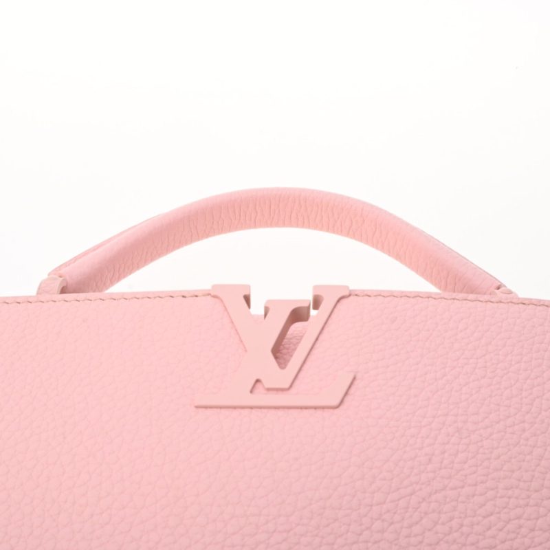 LOUIS VUITTON Capucines BB Audrose M55773 Ladies Taurillon Leather Handbag - Logoexplore - Image 4
