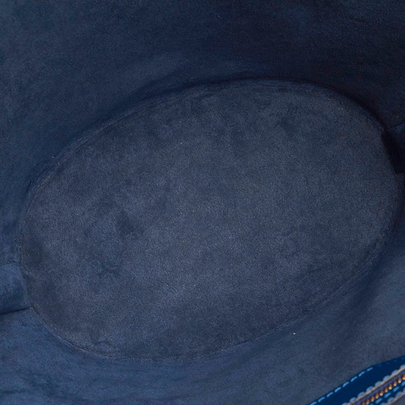 Louis Vuitton Epi Saint-Jacques Handbag Tote Bag M52265 Toledo Blue Leather Women's LOUIS VUITTON - Logoexplore - Image 6