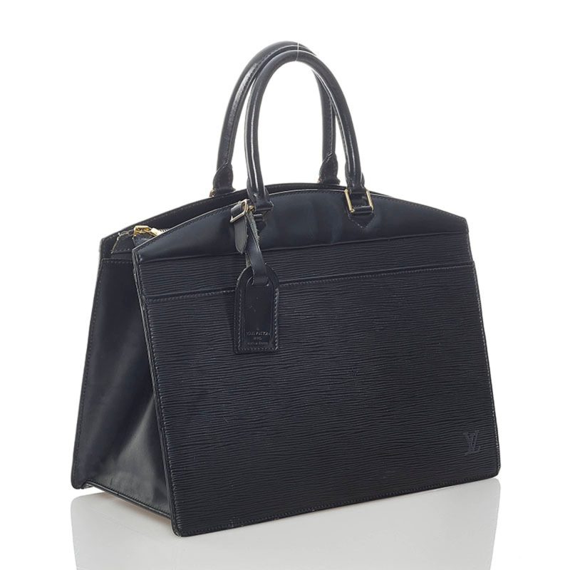 Louis Vuitton Epi Riviera Handbag M48182 Noir Leather Ladies LOUIS VUITTON - Logoexplore - Image 2