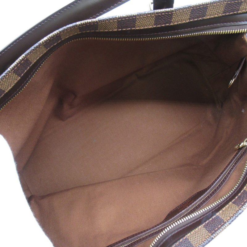 LOUIS VUITTON Chelsea Tote Bag Brown Ebene Damier PVC coated canvas N51119 - Logoexplore - Image 5