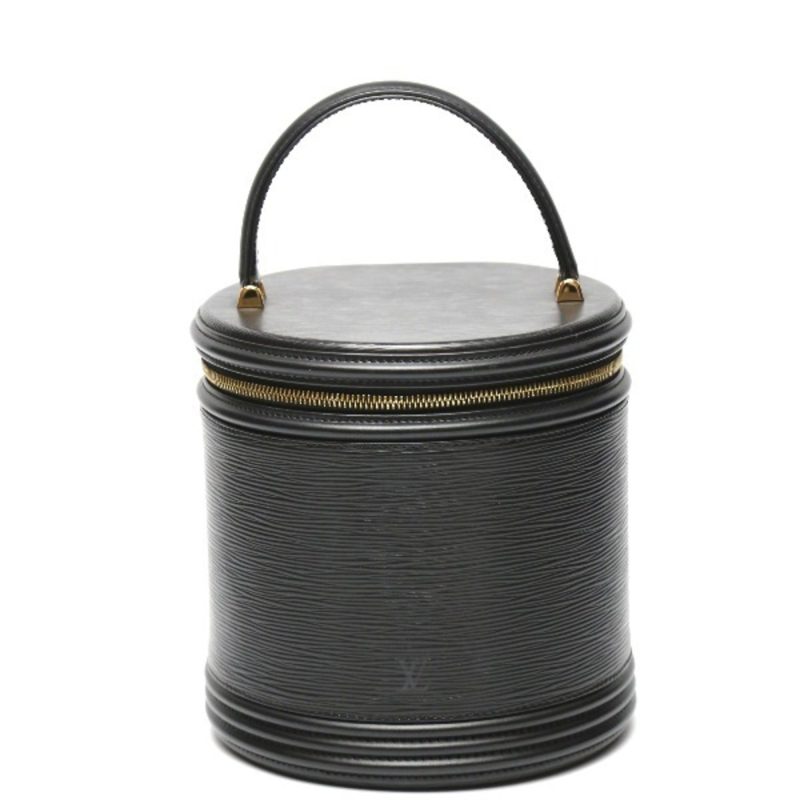 LOUIS VUITTON Cannes Epi Noir M48032  Creel Black Handbag LV - Logoexplore
