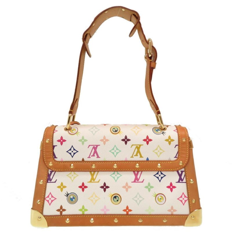 Louis Vuitton Eye Miss You Sack Mule Monogram Multicolor Blanc M92051 Handbag Bag White - Logoexplore - Image 2
