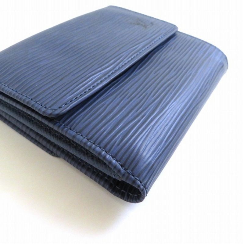 LOUIS VUITTON Epi Porte Monevier Cult Credit M63485 3-fold Wallet Women's - Logoexplore - Image 9