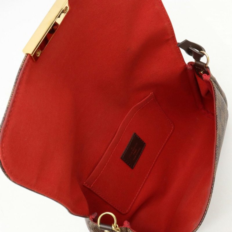 LOUIS VUITTON Damier Favorite MM Shoulder Bag Clutch N41129 - Logoexplore - Image 5