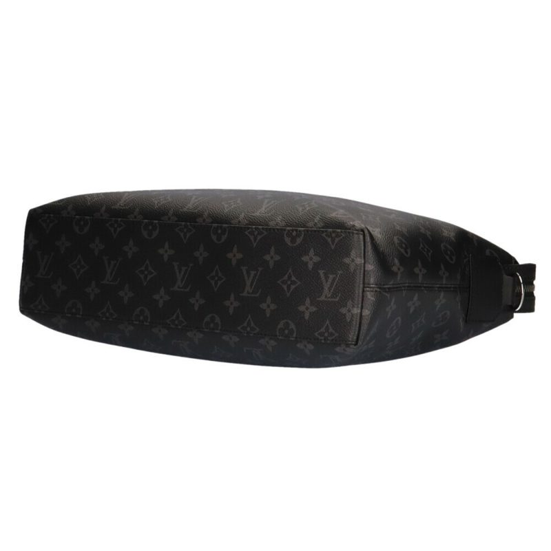 Louis Vuitton Explorer Eclipse Shoulder Bag Monogram Canvas Black Unisex - Logoexplore - Image 6