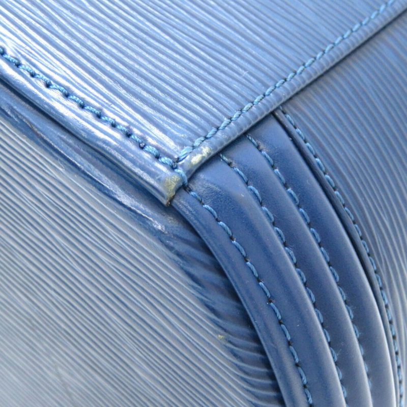 LOUIS VUITTON Epi Cannes Blue M48035 Handbag - Logoexplore - Image 8