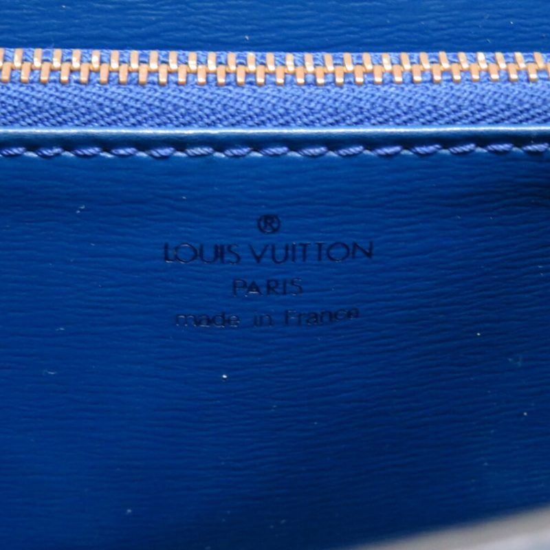 Louis Vuitton Epi Malesherbes Blue M52375 Handbag - Logoexplore - Image 7