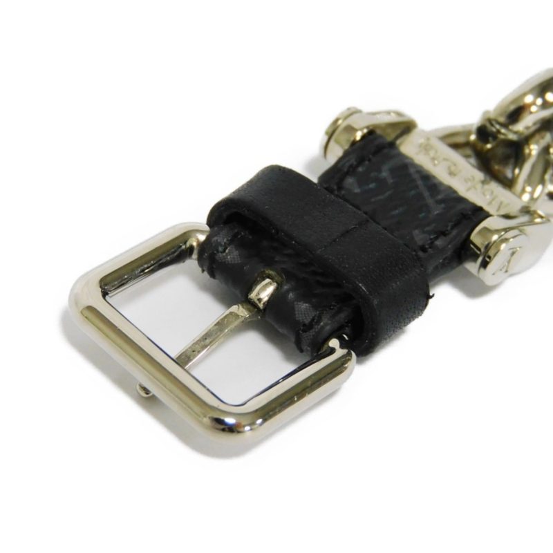 LOUIS VUITTON Bracelet Chain Monogram Eclipse Noir M64225 Men's Accessories Jewelry - Logoexplore - Image 5