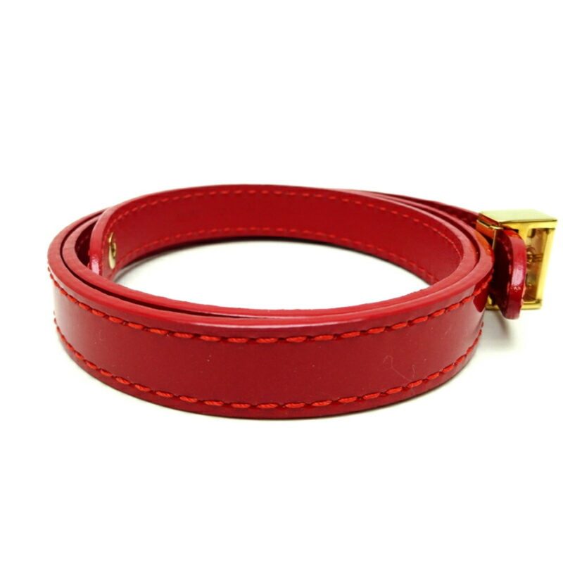 Louis Vuitton Brasserie Box It Women's Bracelet M6741 Vernis Rouge (Red) - Logoexplore - Image 4