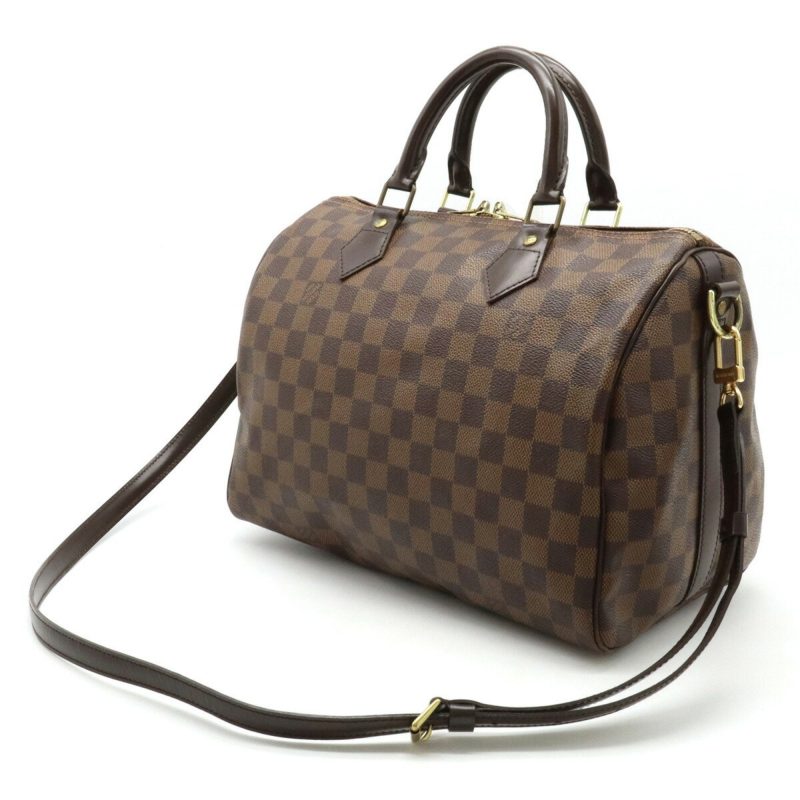 LOUIS VUITTON Damier Speedy Bandouliere 30 Handbag Boston Bag Shoulder N41367 - Logoexplore - Image 2