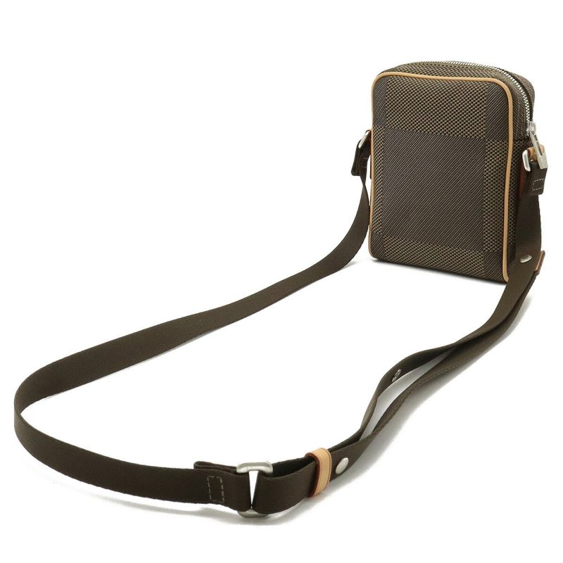 LOUIS VUITTON Damiergeant Citadin Shoulder Bag Canvas Tail Khaki M93621 - Logoexplore - Image 2