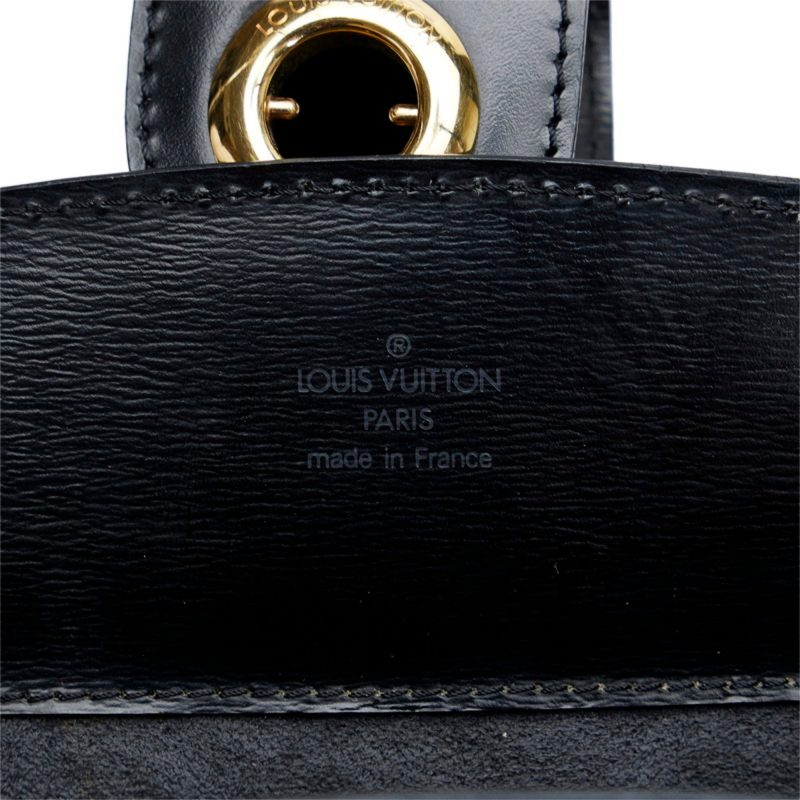 LOUIS VUITTON Epi Cluny Shoulder Bag M52252 Noir Black Leather Ladies - Logoexplore - Image 7