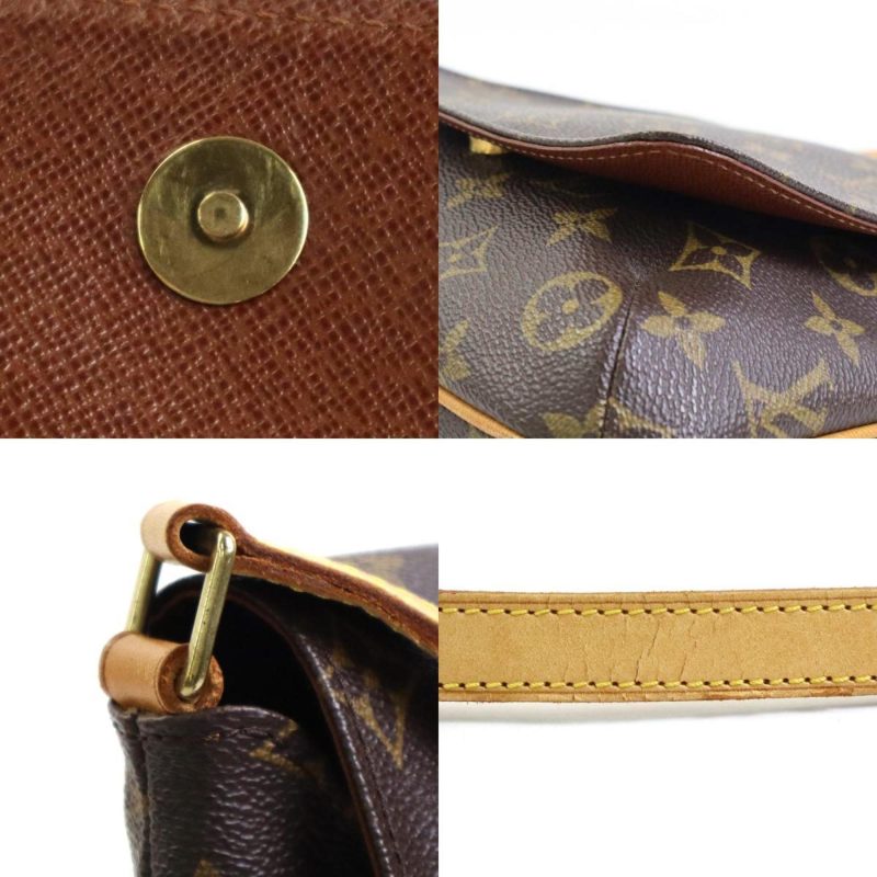 LOUIS VUITTON Diagonal Shoulder Bag Monogram Musette Salsa Long Canvas Brown Unisex M51387 - Logoexplore - Image 4