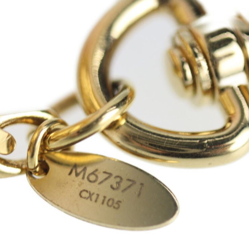 LOUIS VUITTON Fluffy Keychain M67371 Rabbit Fur Metal Rose Claire Bag Charm - Logoexplore - Image 3