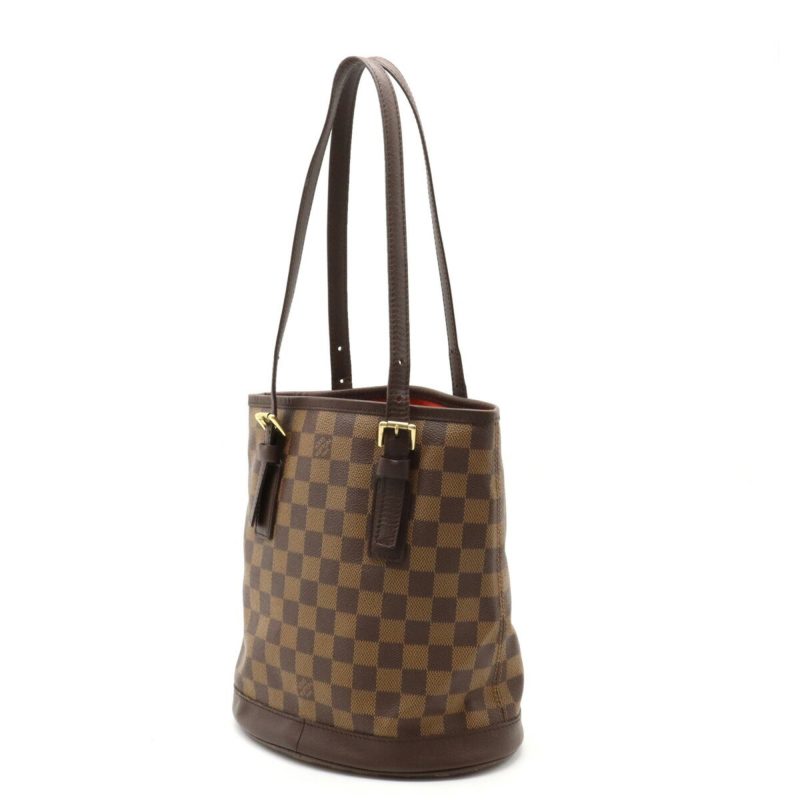 LOUIS VUITTON Damier Male bucket type shoulder bag tote pouch shortage N42240 - Logoexplore - Image 2