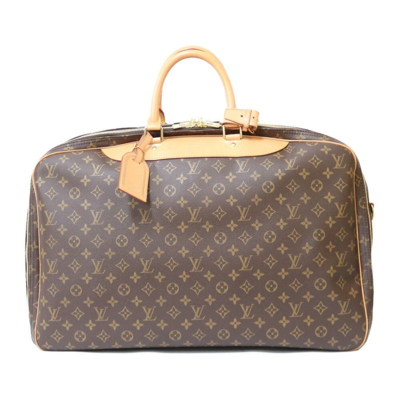 Louis Vuitton Boston Bag Monogram Alize de Poche M41392 Brown Women's Men's Canvas - Logoexplore