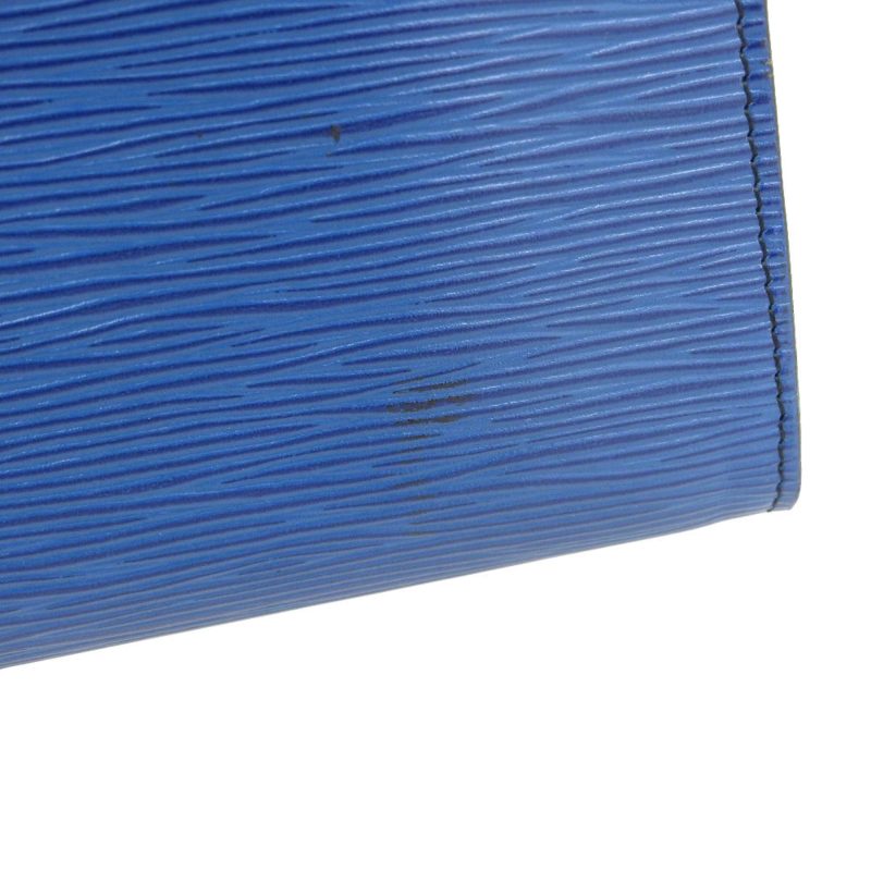Louis Vuitton Epi Art Deco Second Bag Clutch Toledo Blue M52635 - Logoexplore - Image 7