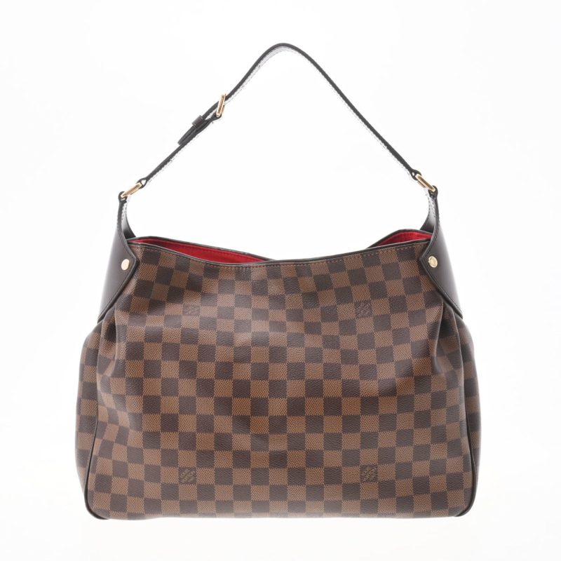 LOUIS VUITTON Damier Regia Brown N63542 Ladies Canvas One Shoulder Bag - Logoexplore