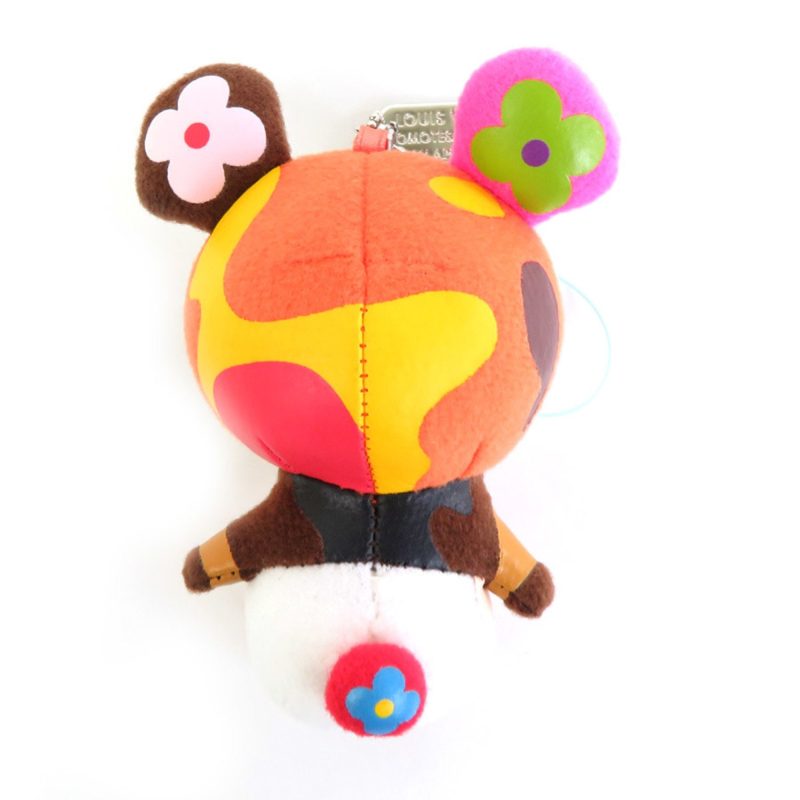 LOUIS VUITTON Charm Keychain Petit Panda Polyester Multicolor Silver Unisex e55783a - Logoexplore - Image 4