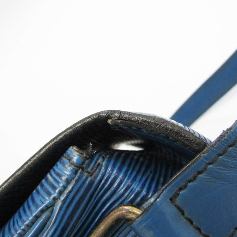LOUIS VUITTON Epi Cartouchiere M52245 Women's Shoulder Bag Toledo Blue - Logoexplore - Image 9