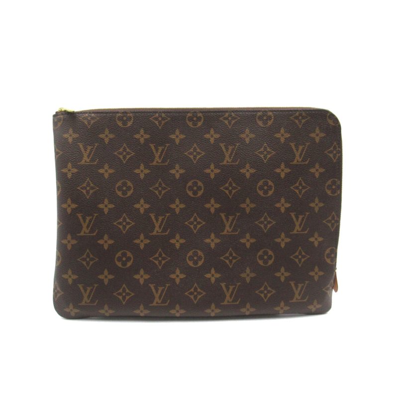 LOUIS VUITTON Etui Voyage GM Brown Monogram PVC coated canvas M43442 - Logoexplore